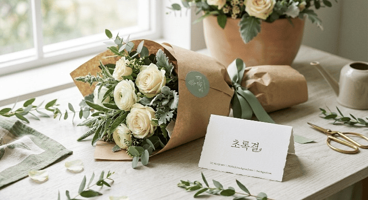 초록결